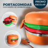 Portacomida en forma de hamburguesa - Imagen 8